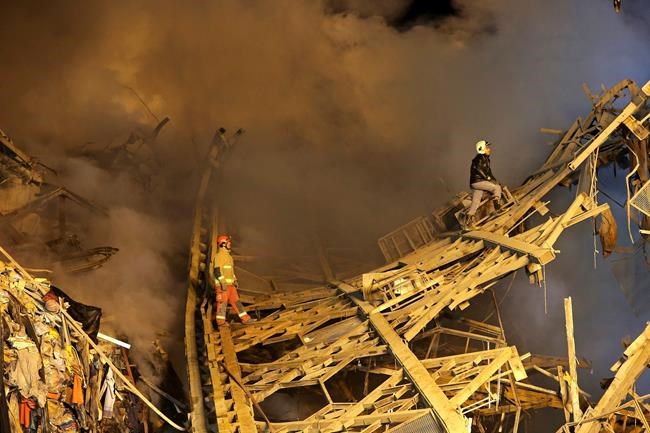 Many still missing at site of deadly Iran building collapse | iNFOnews.ca