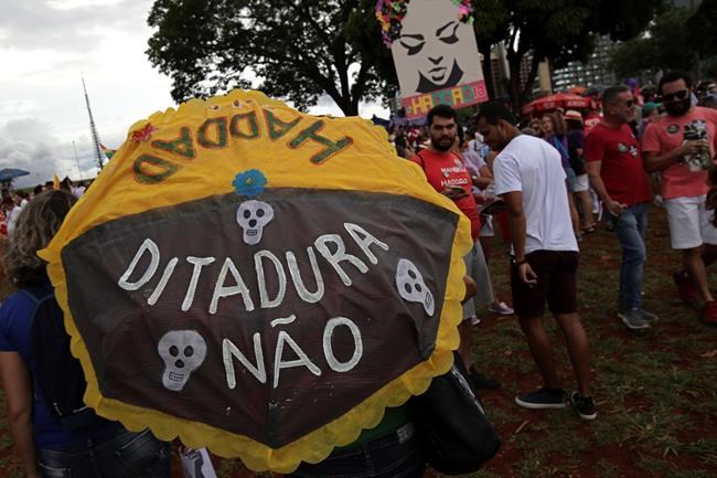 Thousands rally against leading, far-right Brazil candidate | iNFOnews.ca