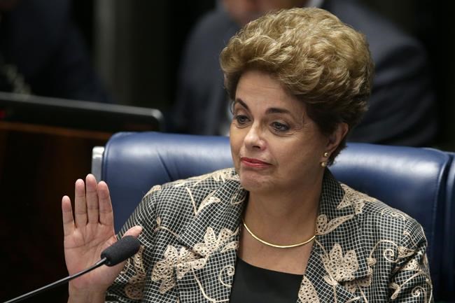 The Latest: Ouster vote for Brazil leader set for Wednesday | iNFOnews.ca