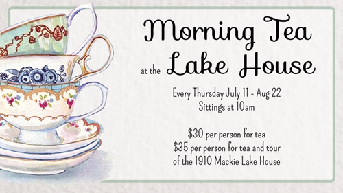 Morning Tea at the Lakehouse