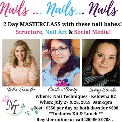 2 Day Masterclass with Talia Sanders,Carlea Beaty & Ivory Clarke | iNFOnews.ca 2 Day Masterclass with Talia Sanders,Carlea Beaty & Ivory Clarke