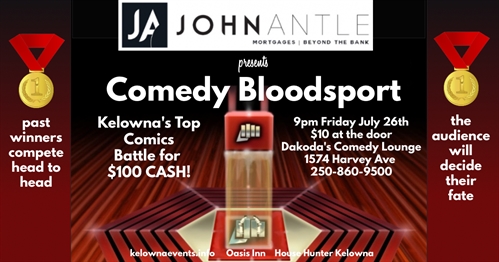 John Antle presents Comedy Bloodsport | iNFOnews.ca John Antle presents Comedy Bloodsport