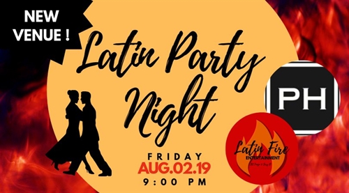 Latin Party Night – New Venue!
