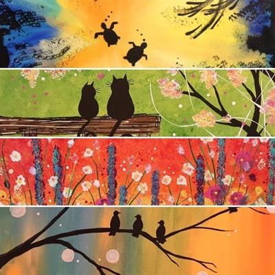 Kids Paint at Allan Brooks Nature Centre Fundraiser