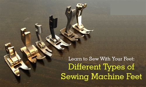 Learn you Sewing Machine Feet