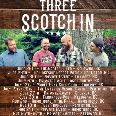 Three Scotch In back at Tug’s