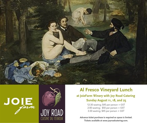 Al Fresco Vineyard Lunch