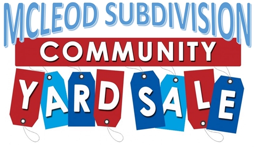 1st Annual Community Garage Sale! | iNFOnews.ca 1st Annual Community Garage Sale!