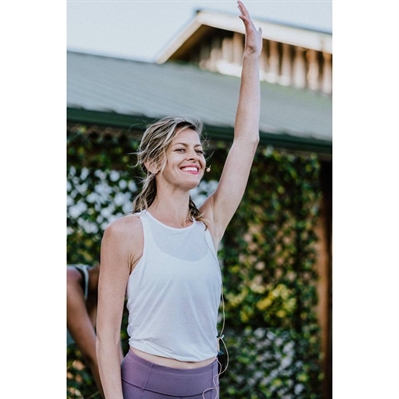 Guest teacher Maggie from Power Yoga Canada