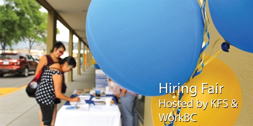 Hiring Fair hosted by WorkBC & Ki-Low-Na Friendship Society