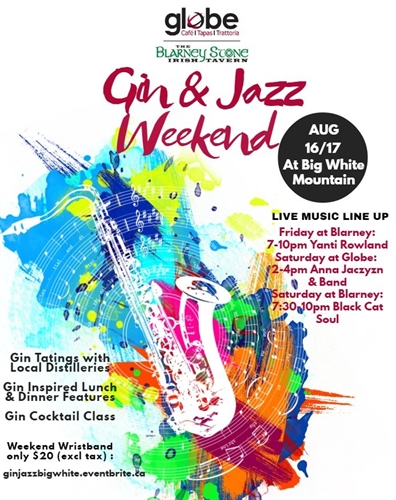 Gin & Jazz Weekend at Big White Mountain