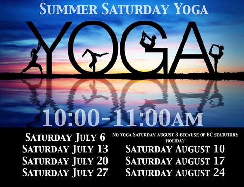 Summer Saturday Yoga