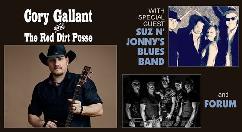 Cory Gallant & The Red Dirt Posse at The Blue Grotto