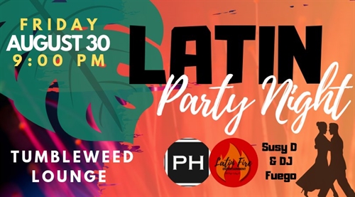 Latin Party Night – Hottest night of the month!