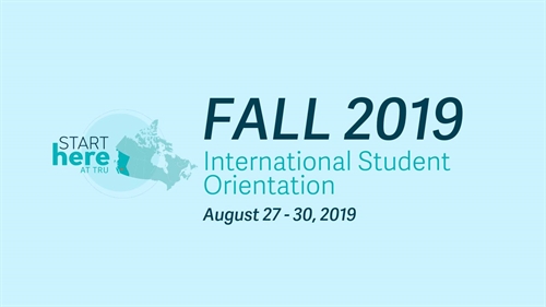 International Student Orientation – Fall 2019