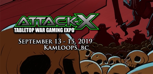 Attack-X: Tabletop War Gaming Expo 2019