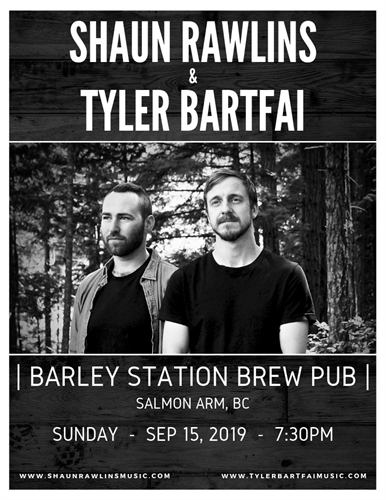 Shaun Rawlins & Tyler Bartfai at the Barley Station Brew Pub | iNFOnews.ca Shaun Rawlins & Tyler Bartfai at the Barley Station Brew Pub