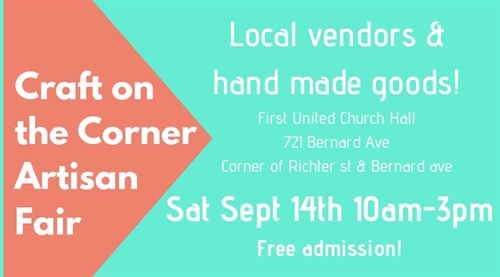 Craft on the Corner Kelowna | iNFOnews.ca Craft on the Corner Kelowna