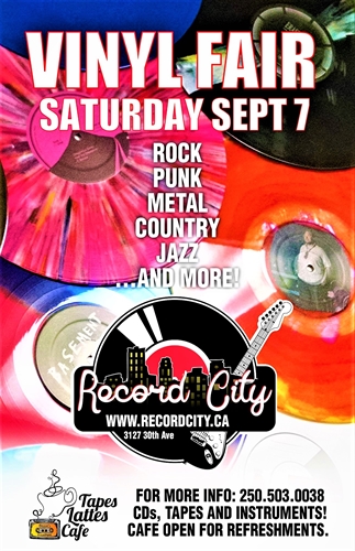 Vinyl Record Fair Saturday!! | iNFOnews.ca Vinyl Record Fair Saturday!!