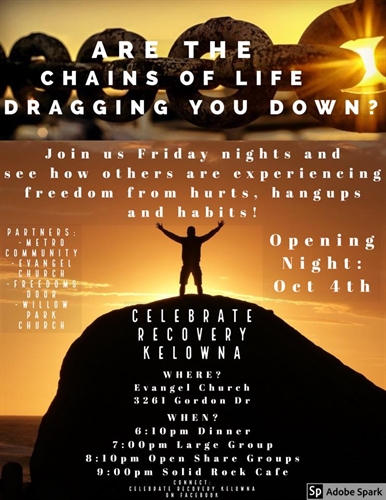 Celebrate Recovery Kelowna Metro Community | iNFOnews.ca Celebrate Recovery Kelowna Metro Community