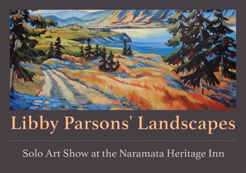 Libby Parsons Solo Art Show May 24 to October 13, 2019