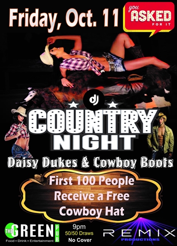 Country Night is Back! 100 free cowboy hats