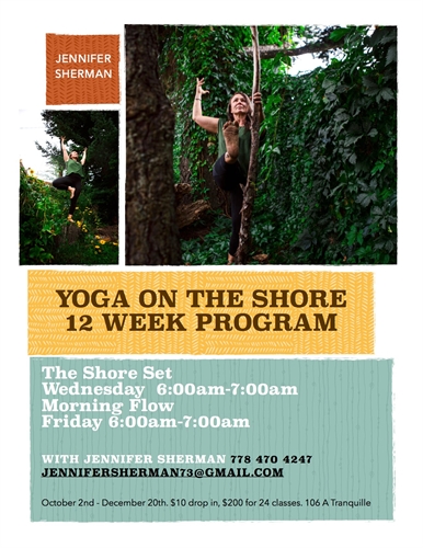 Yoga on the Shore