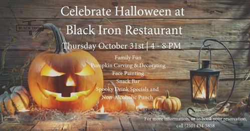 Halloween at Black Iron Restaurant | iNFOnews.ca Halloween at Black Iron Restaurant