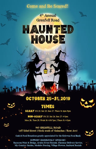 4th Annual Grenfell Rd Haunted House