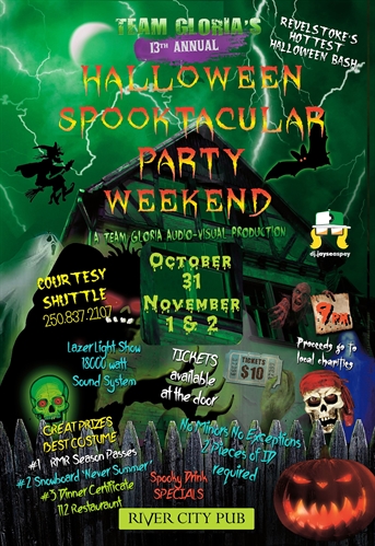 Halloween Spooktacular Party Weekend at River City Pub