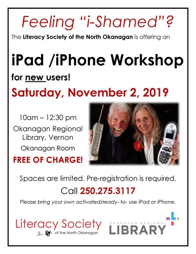 IPad and or iPhone workshop for new users | iNFOnews.ca IPad and or iPhone workshop for new users