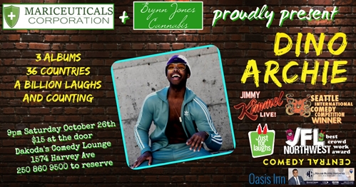 Mariceuticals & Brynn Jones Cannabis present Dino Archie