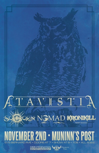 Atavistia w/ Solborn, Nomad, Kronikill