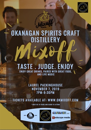 Okanagan Spirits Craft Distillery Mixoff 2019