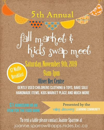 Oliver Fall Market 2019 | iNFOnews.ca Oliver Fall Market 2019