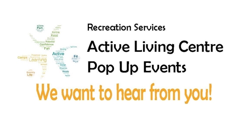 Pop Up Event | Active Living Centre | iNFOnews.ca Pop Up Event | Active Living Centre