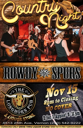 Country Night with The Rowdy Spurs | iNFOnews.ca Country Night with The Rowdy Spurs