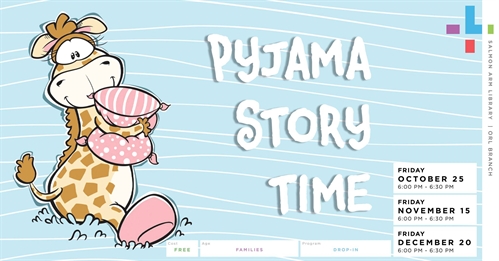 Pyjama Story Time | iNFOnews.ca Pyjama Story Time