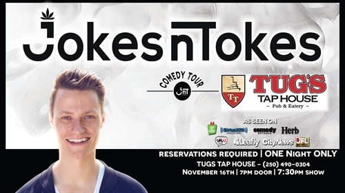 JNT Comedy Penticton with Headliner Andrew Packer | iNFOnews.ca JNT Comedy Penticton with Headliner Andrew Packer