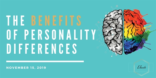The BENEFITS of personality differences
