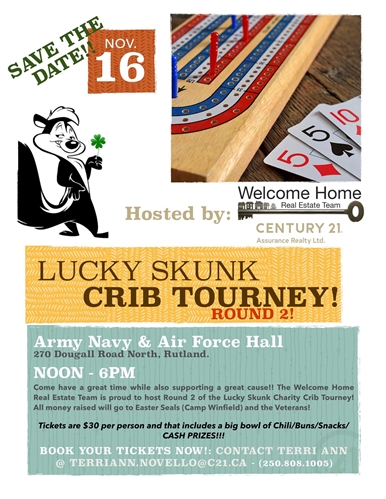Lucky Skunk Crib Tournament | iNFOnews.ca Lucky Skunk Crib Tournament