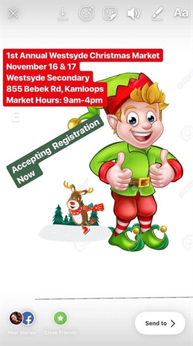 1st Annual Westsyde Secondary Christmas Market