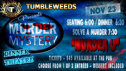 Murder Mystery Dinner Theatre