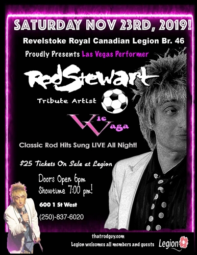 Rod Stewart Tribute Rocks The Legion | iNFOnews.ca Rod Stewart Tribute Rocks The Legion