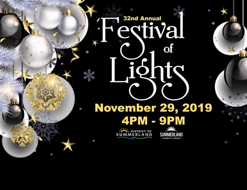 32nd Annual Summerland Festival of Lights | iNFOnews.ca 32nd Annual Summerland Festival of Lights