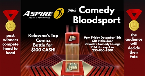 Aspire Health & Performance presents Comedy Bloodsport