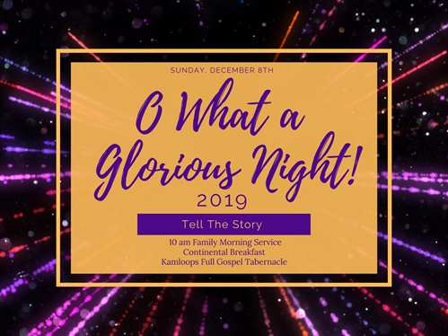 Kfgt Christmas Sunday: O, What a Glorious Night!