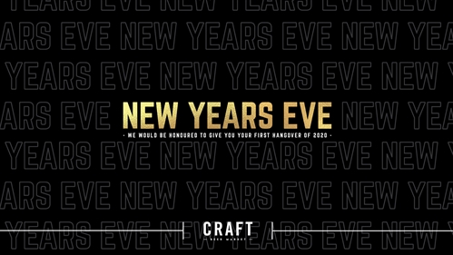 New Year’s Eve at CRAFT