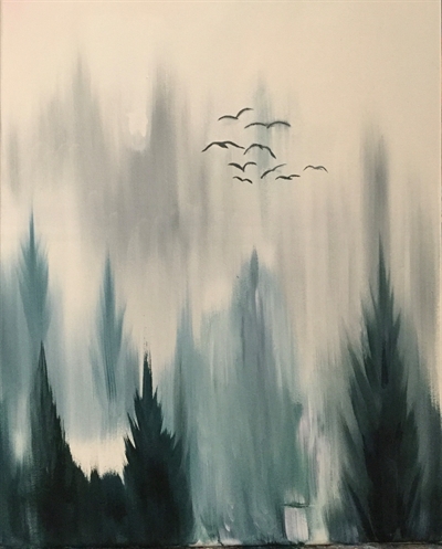 Paint Night: Misty Fog