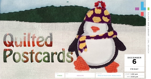 Quilted Holiday Postcards